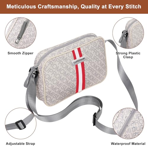 Crossbody Bags for Women: Small Fashion Print Purses Hand Travel Shoulder Bag4