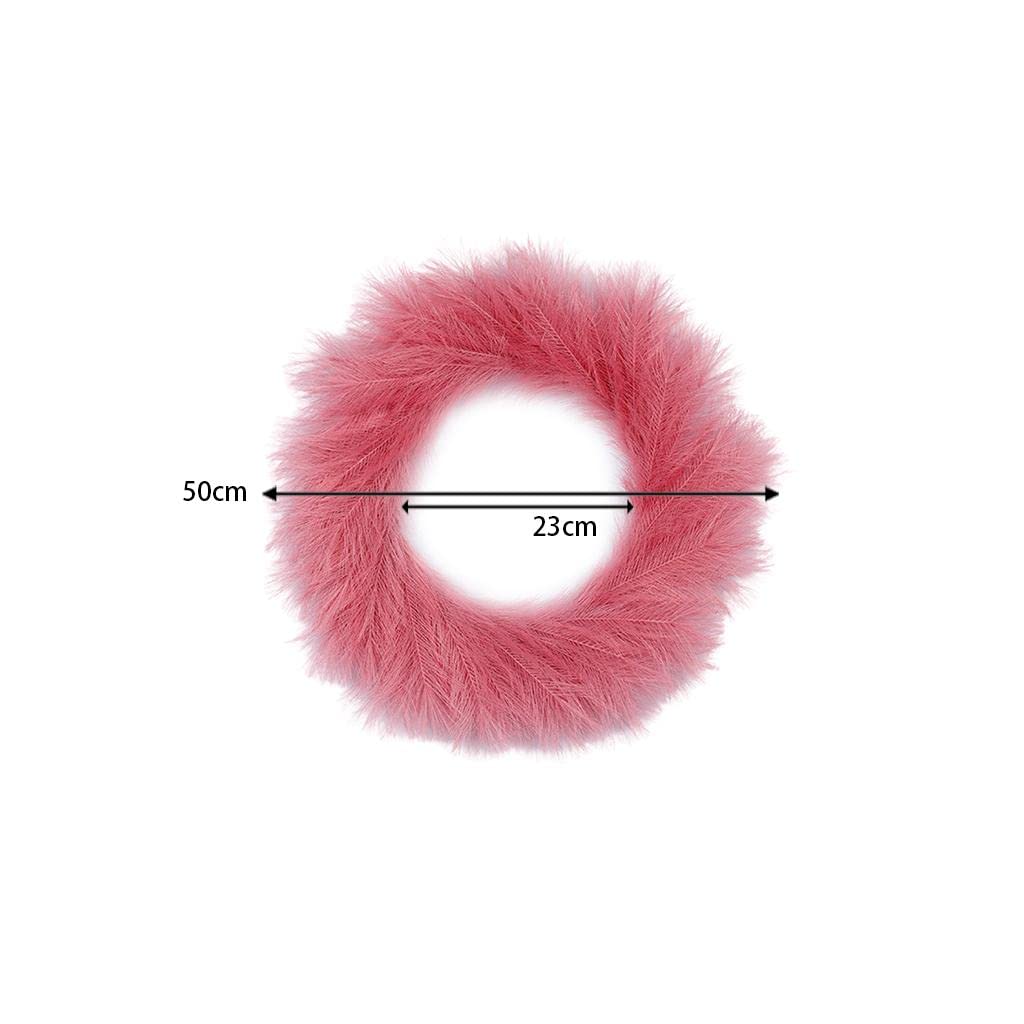 Générique Couronne de 50 Cm, Décoration pour Salon, Décoration de Mariage, Rose