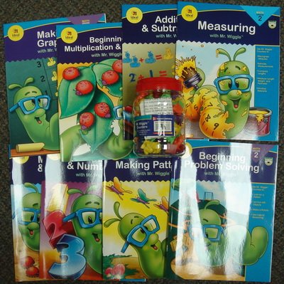 Amazon.com: Mr. Wiggle Math Kit, Grade 2: 9780769632728: Ideal: Books