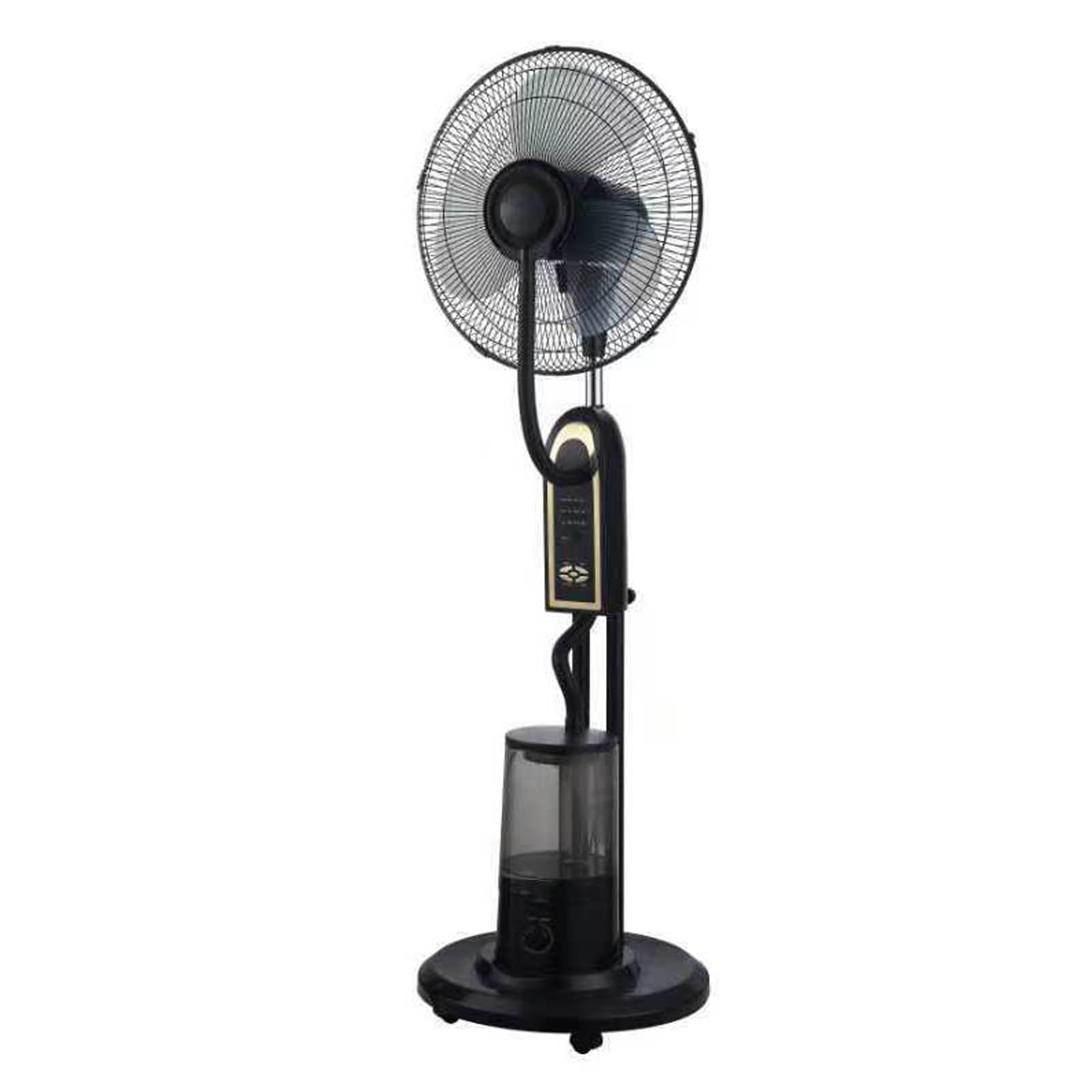 Nebulizador Terraza Ventilador de Pie con Agua 4L Refresca y Humidifica con Control Remoto Vaporizador 3 Velocidades de Viento for Patio, Restaurante Exterior