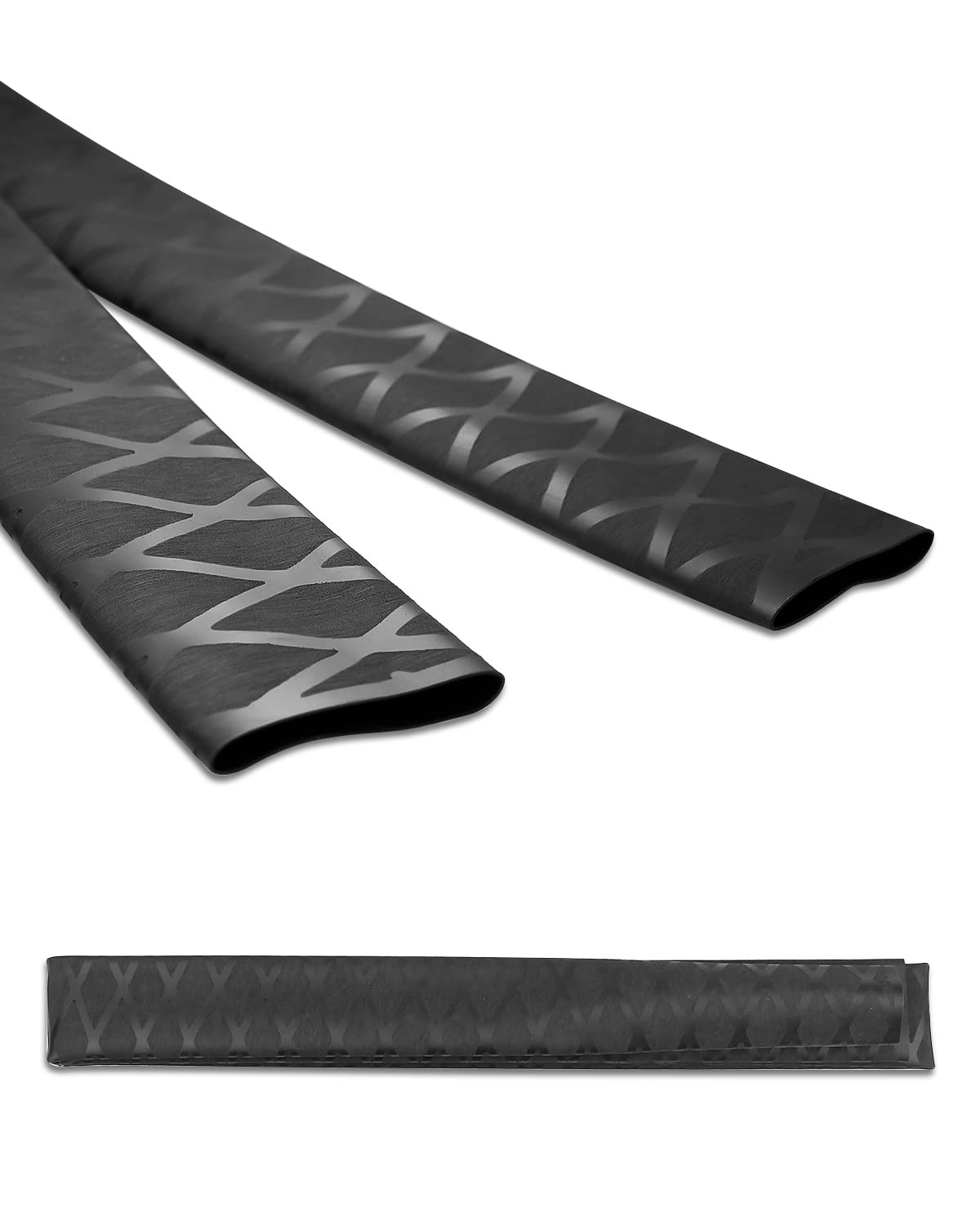 64 Inch Skid-Resistant Fishing Rod Wrap (Diameter 30mm, Black) | X-Tube Heat Shrink Wrap Tubing for Rod Grips