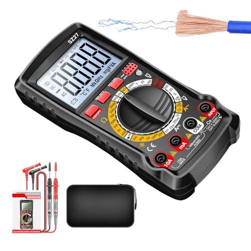 Vitsrisea multímetro probador,Conjunto analizador | Voltímetro   para aplicaciones eléctricas de circuitos de enchufes de automóviles, así como para uso doméstico, garaje, taller