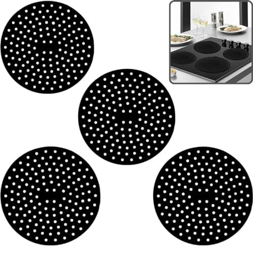 Almofada Silicone Para Fogão de Indução Maquinética Tapete para Fogão de Indução Kit 4 Peças (KIT PR