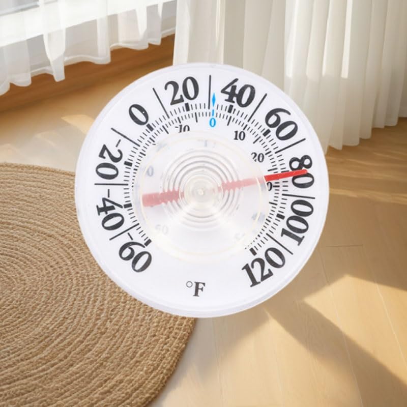 Outdoor Thermometer Temperature Measuring Sticker Wall Mounted Gauge