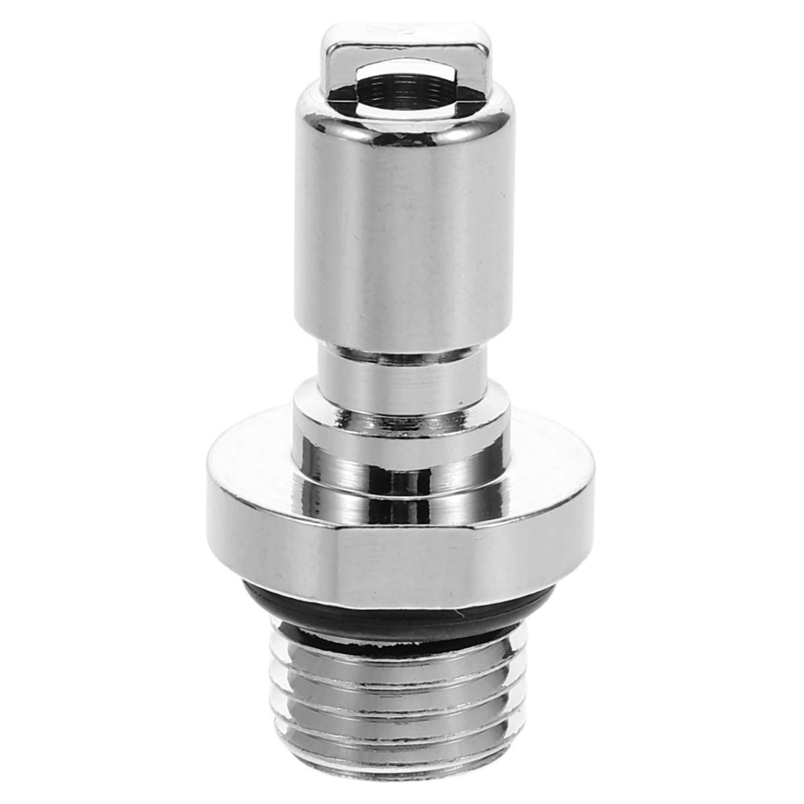 Mikikit High Fitting Coupler for Quick Release Efficient Diving Hose Connector Compatibility for Safe Emergencies Silver