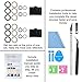 2PCS Galaxy A53 Back Camera Lens Glass Replacement, Samsung Galaxy A53 6.5 inches All Carriers with Free Lens Film + Installation Manual + Repair Tool Set