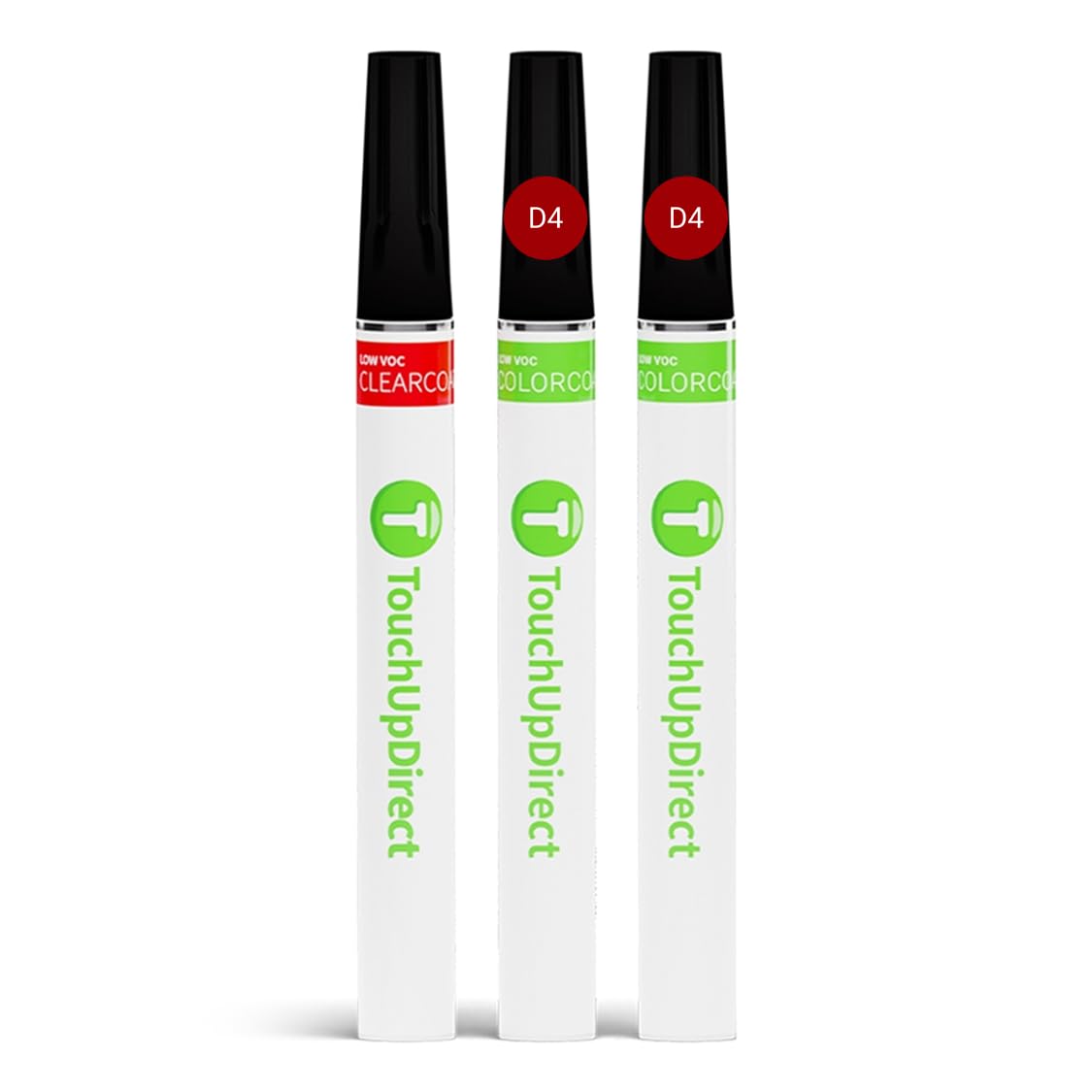 TouchUpDirect D4 Rapid Red Metallic Tricoat Kit