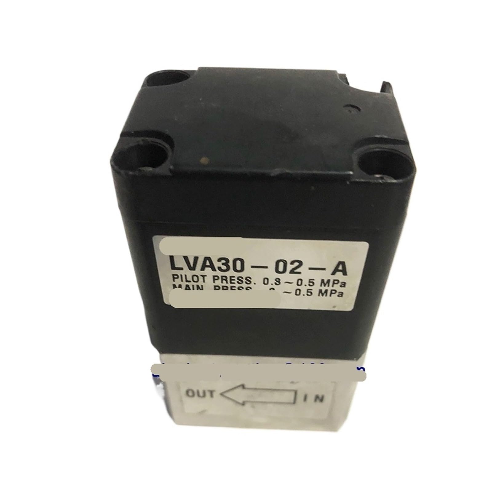 LVA30-02-B Vanne pneumatique haute étanchéité pour débit régulé