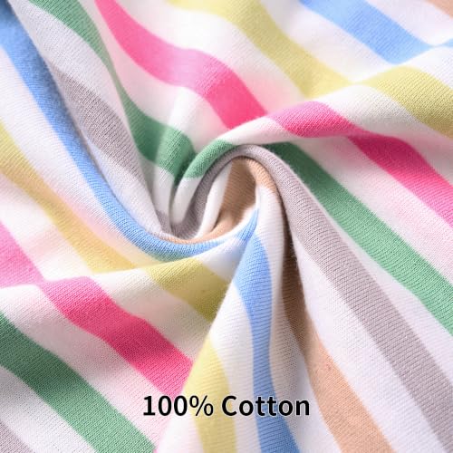 Image of Mud Kingdom T-Shirt for Boys Short Sleeve Plain Cotton Classic Summer Casual Stripe