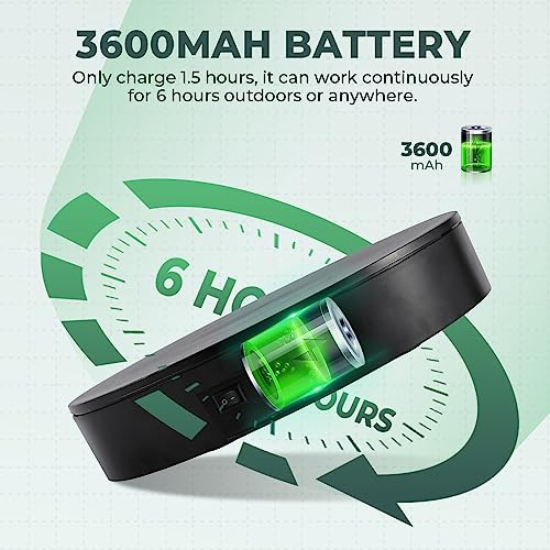 Flyrivergo Photography Turntable 13.7inch/110lb,