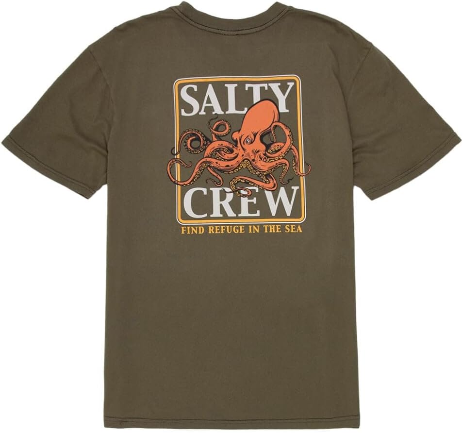 Salty Crew Mens Ink Slinger Standard Short Sleeve Tee