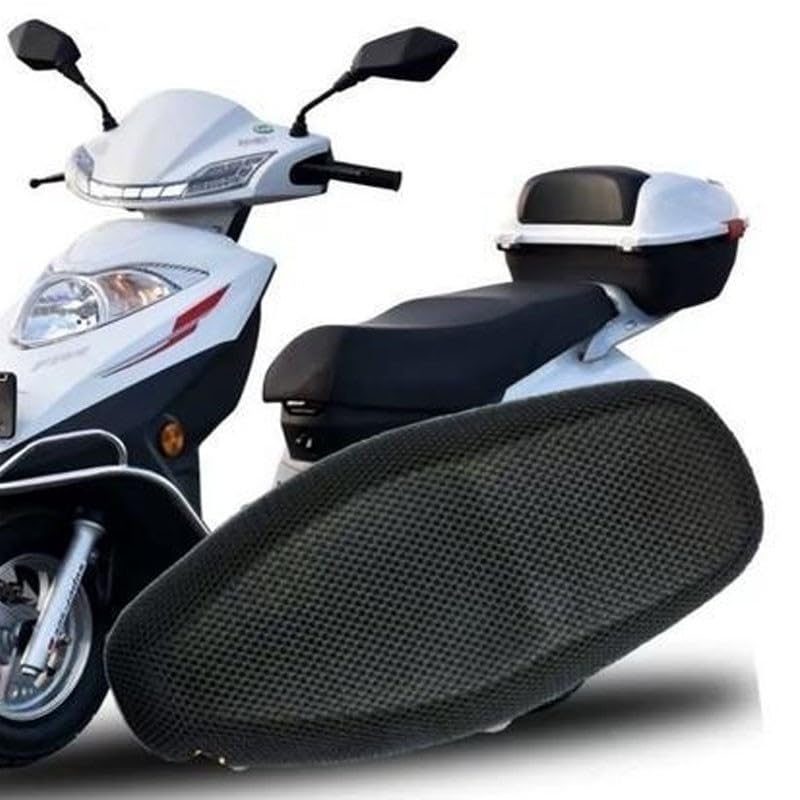 Funda asiento universal motocicleta transpirable de malla protectora nailon 2