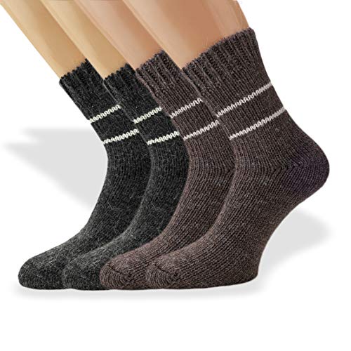 Photo de LP 2 Paia - Calze corte da donna in misto Angora - Collezione Pasini Fashion FIOCCO DI NEVE - dinamiche e confortevoli, in assortimento due colori (Grigio e Visone, 35-38)