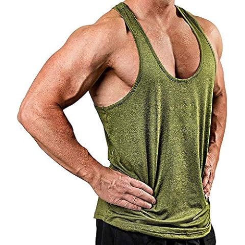keephen Men's Multicolour Gym Vest Top Cover