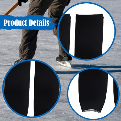 Calcetines de hockey de punto para entrenamiento en pistas de hielo frías 2