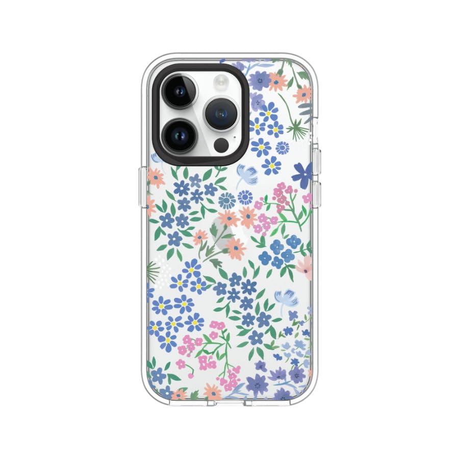 Coque RhinoShield Clear pour iPhone 14 Pro avec contour objectif violet