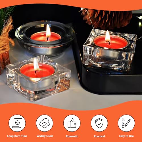 Tanstic 70Pcs Tea Lights Candles, 7 Colors Tealight Candles Aluminum Cup, Tea Cup Candle Bulk, Smokeless Dripless Unscented Candle for Weddings, Wax Melt, Home Decorations