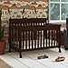 DaVinci Kalani 4-in-1 Convertible Baby Crib with Wooden Toddler Bed, Daybed & Full-Size Bed Conversion - Easy to Assemble & GREENGUARD Gold Certified - 4 Adjustable Mattress Heights - Espresso