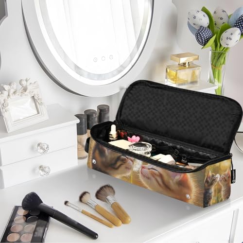 Bolsa de viaje para herramientas de cabello Hot Hair Tools con tapete para plancha y soporte para rizador, organizador portátil para planchas, alisadores, rizadores miniatura 7