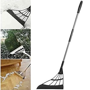 2021 Nieuwe Multifunctionele Magische Bezem, 2-in-1 Veegbezem Met Telescopisch Handvat, Verstelbare Siliconen Vloerveger…