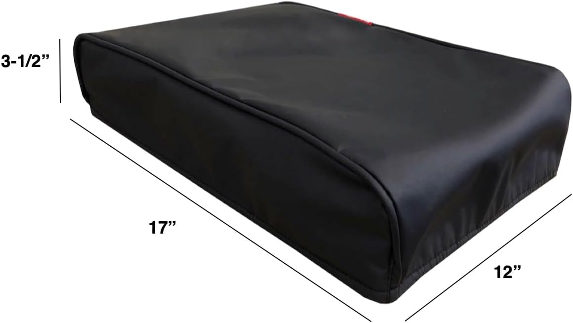 Windproof Covers 12” Heavy Duty Premium Quality Vinyl Grill Cover to fit Luxor Single Side Burner Drop-in