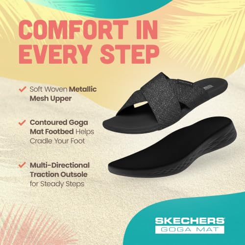 Image of Skechers Women's On-The-Go 600 Glistening | Casual, 5GEN Cushioning, Air-Cooled Goga Mat, Machine Washable, Lightweight