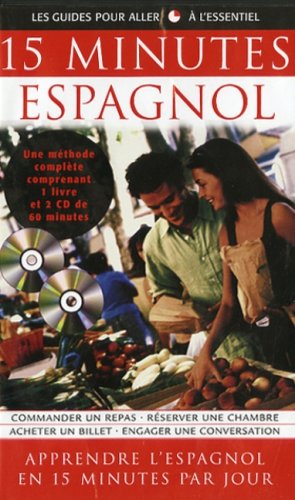 15 Minutes Espagnol - Coffret livre et CD [Mass Market Paperback]