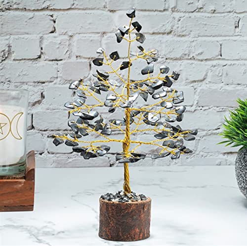 Black Tourmaline Crystal Tree Of Life, Handmade Gemstone Tree, Chakra Tree Of Life, Crystal Tree For Positive Energy, Money Tree, Feng Shui Decor, Spiritual Gift, Healing Crystals, Crystal Decoration #TOP26