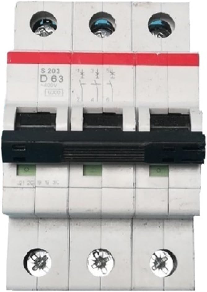 1pcsc Miniature Circuit Breaker S200 1P 1P+N 2P 3P 4P Type D 1A 2A 3A 4A 6A 10A 16A 20A 25A 32A 40A 50A 63A(1P,50A)