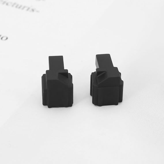 ECSiNG 3 Pair Left Right Slider Buckle Lock Repair Part Controller Slider Buckle Latch Compatible with Nintendo Switch Controller Compatible with JoyCon, Plastic