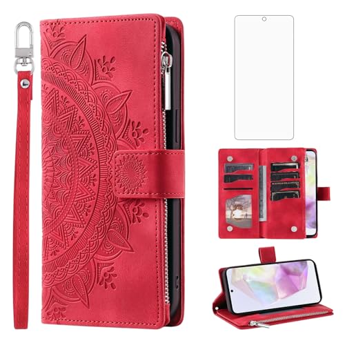 Coque Galaxy A36 UK DKTTQB rouge housse de protection rigide et étui antichoc pour mobile