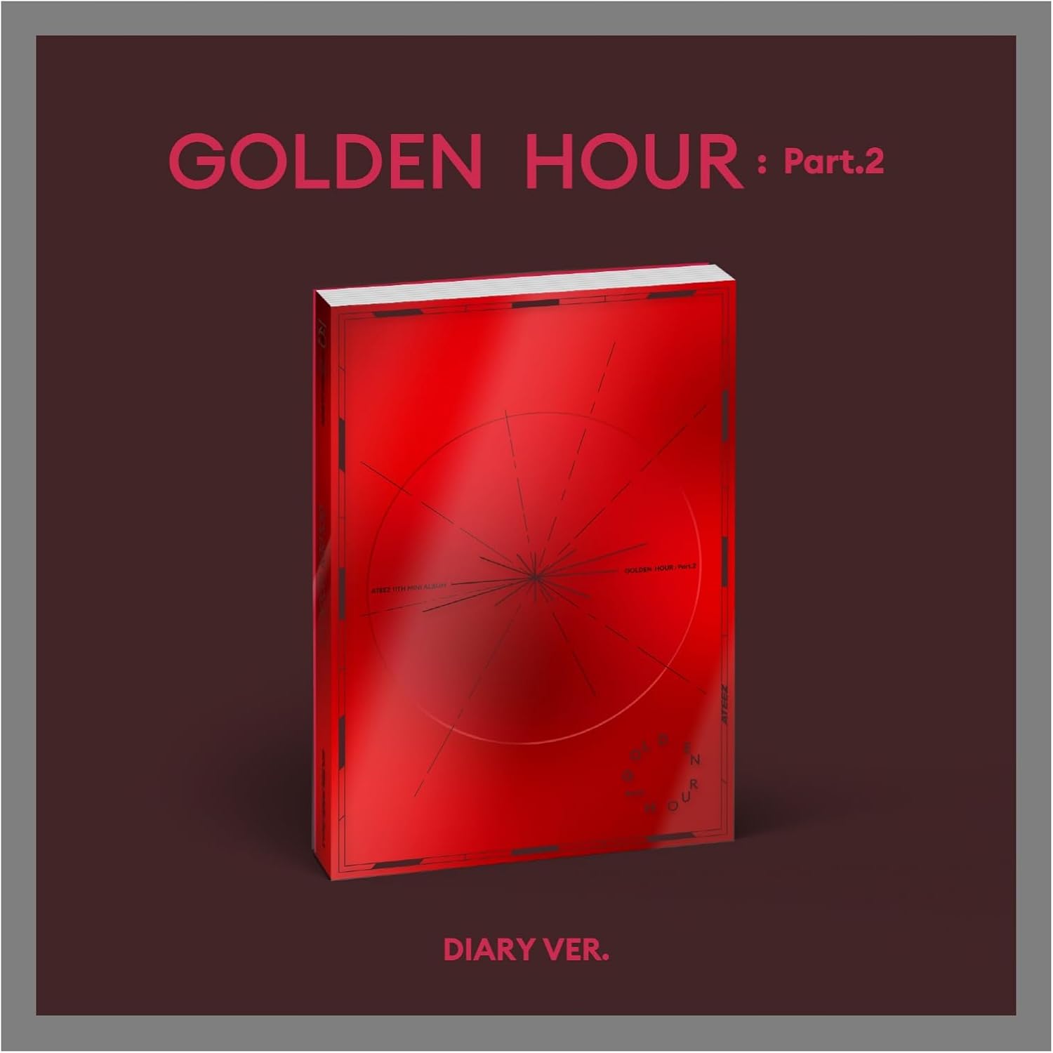 AT'EEZ GOLDEN HOUR Part.2 11th Mini Album with Tracking Sealed ATZ (Digipack 8 Version Set)