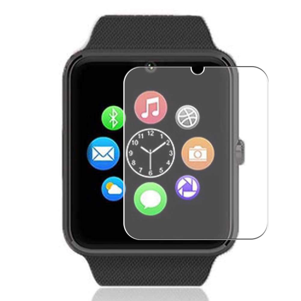4 Pack Screen Protector Film, compatible with DOHAOOE GT08 Smart Watch TPU Guard （ Not Tempered Glass Protectors ）