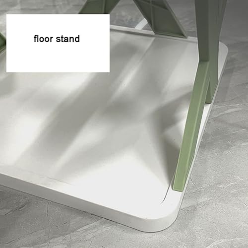 Miniatura 6 de ZAJ Zapatero apilable para armarios, pequeño estante de plástico para zapatos, organizador de almacenamiento, torre estrecha y alta para zapatos,