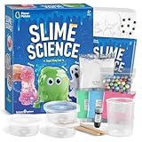 Piano Potato Slime Science Kit for Kids - DIY Slime Making Kit with 3 Colors, Ghost Mold, Foam Beads & Pearlescent Powder - STEM Educational Science Experiment Toy for Boys & Girls Ages 6+