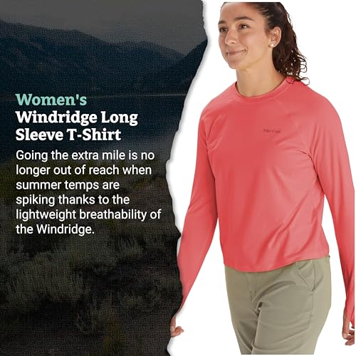 Image of MARMOT Women's Windridge Moisture Wicking, Breathable, UPF 50 Long Sleeve Shirt
