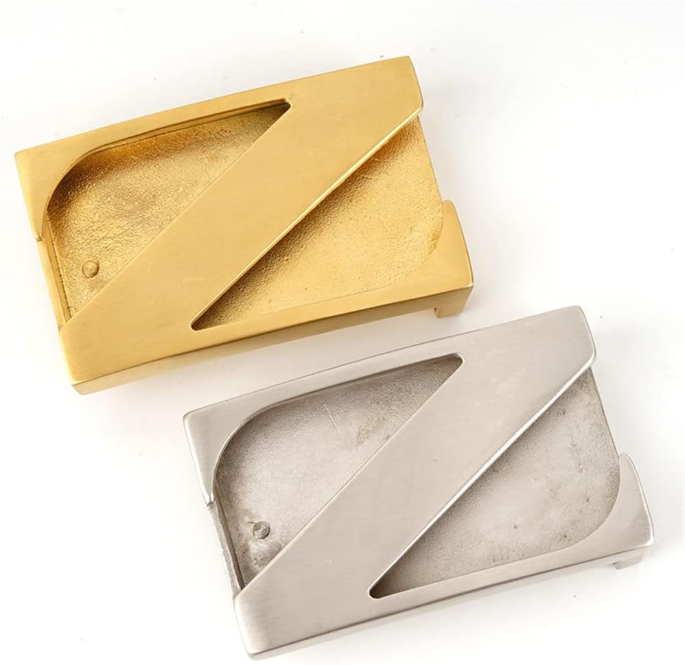 Stainless Steel Belt Buckle Men's Big Z Letter