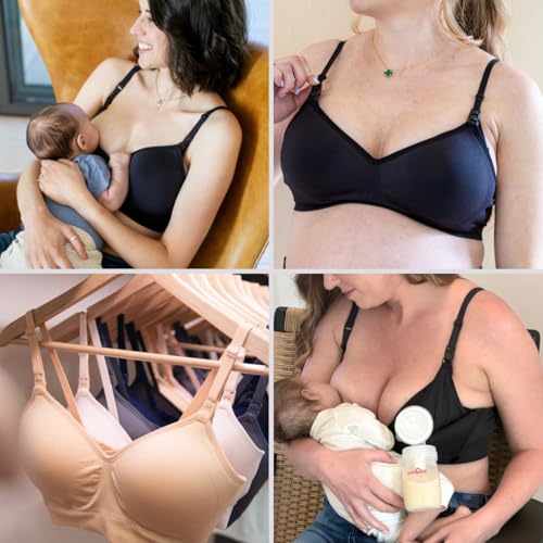 Supermom Hands Free Pumping and Nursing Bra - Hands Free Nursing Bra for Pumping - Breastfeeding Bras for Women2