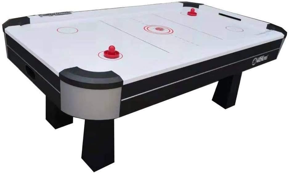 Marshal Fitness Heavy Duty 7 feet Electric Air Hockey Game Table Arcade Game Amusement Game for Family fun Sport and enjoyment Table for Adult and Childern -MF-3067