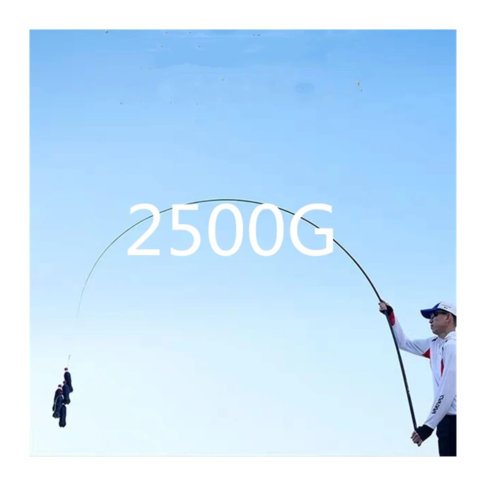 Canna Telescopica Carbonio, Canna da pesca telescopica a mano in fibra di carbonio 2.7M/3.6M/3.9M/4.5M/5.4M/6.30M/7.2M/8M/9M/10M ruscello