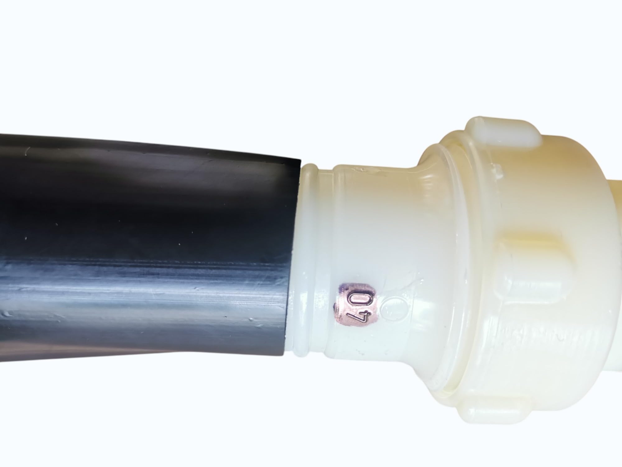 50 METRI MANICHETTA NERA FORATA DIAMETRO 40 MM PER IRRIGAZIONE, PASSO (DISTANZA FORI) 20 CM