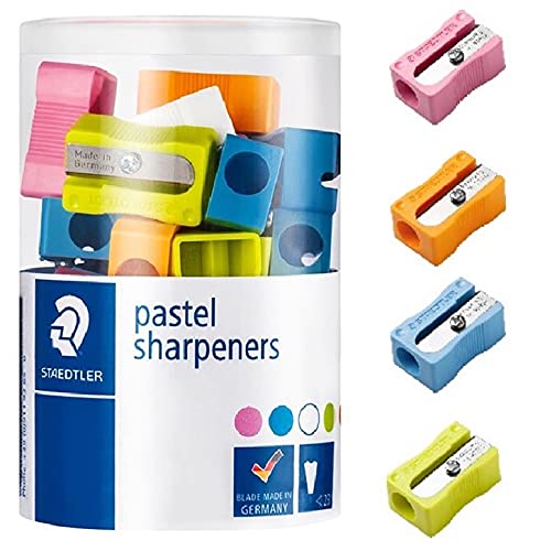 �X�e�b�h���[(STAEDTLER) ���M��� 24�Z�b�g �p�X�e�� �V���[�v�i�[ Pastel sharpeners [���s�A���i]