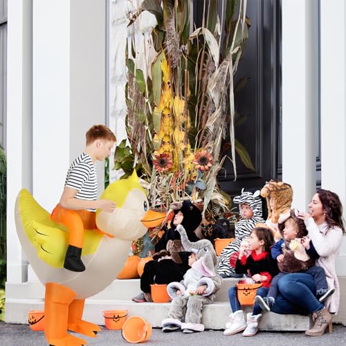 Disfraz Inflable de Pato para Niños miniatura 3
