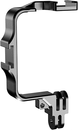 Miniatura 2 de Soporte de cámara subacuática para buceo, luz LED, pulsera de micrófono con soporte de carcasa impermeable para GoPro Hero 11, 10, 9, 8, (2018),