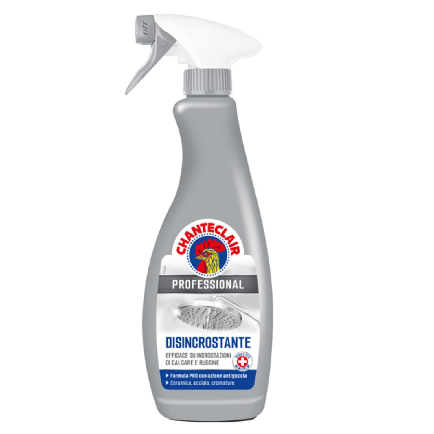Disincrostante Forte Professionale Spray 700ml – Azione Anticalcare Potente – Superfici Brillanti (10 pezzi)