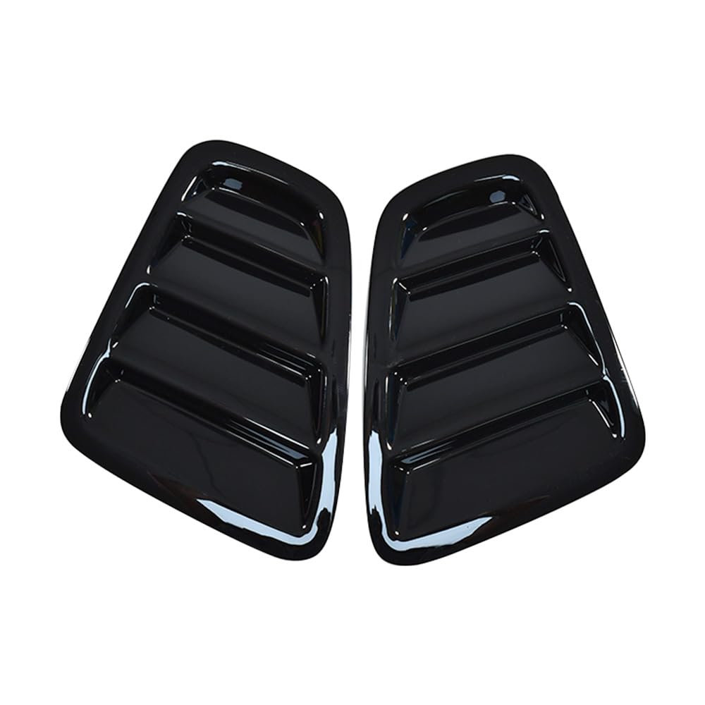 Inserti per luci posteriori con aeratori compatibili con Fiat 500 Abarth 595 695, ventola in ABS effetto carbonio, rivestimento per luci posteriori e pannello decorativo per esterni, accessori per