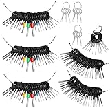 MWBFPAFC 109 PCS Terminal Removal Tool Kit Terminal Ejector Kit Auto Electrical Wiring Crimp Connect