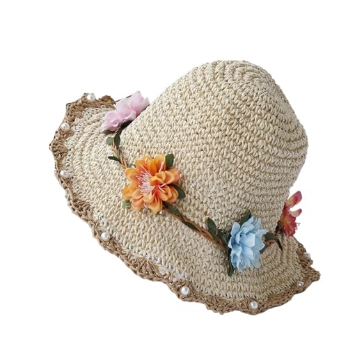 Chapeau tournesol pour fille idéal pour les vacances à la plage