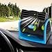 Ventilateurs auto 12V voiture climatiseur camion camion bateau voiture refroidissement air ventilateur vitesse réglable silencieux Cool Cool w/allume-cigare