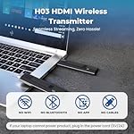 Echofy Wireless HDMI Transmitter and Receiver 165ft/50m,4K Decode 1080P 2.4G/5G Plug&Play Portable HDMI Wireless,for Streaming Video and Audio to Monitor from Laptop/TV Box/ PS5/ Xbox - Image 4